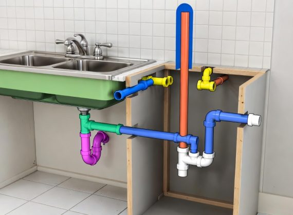 Bien concevoir l’évacuation pour évier et lave‑vaisselle