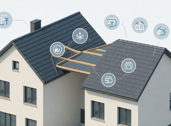 Toiture commune sans copropriété : droits, obligations, travaux et répartition des frais