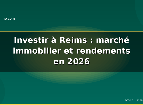 Investir à Reims : marché immobilier et rendements en 2026